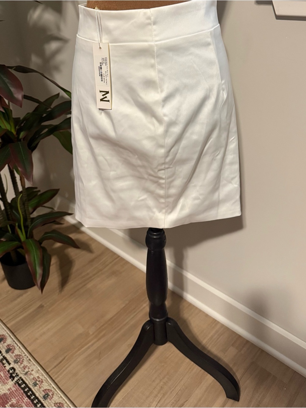 NWT White Mini Skirt - Meshki